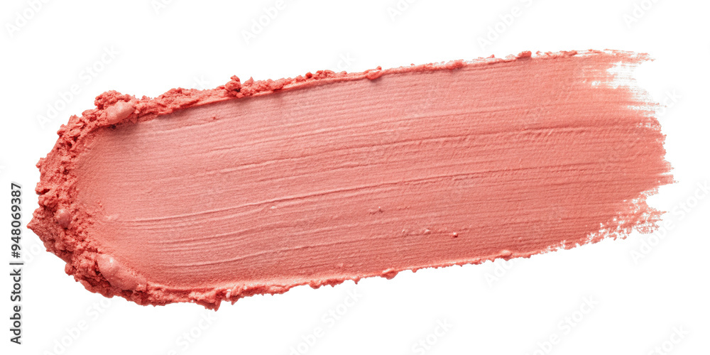 Lipstick swatch, isolated on transparent png background Lipstick swatch, isolated on transparent png background