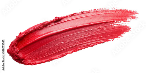 Lipstick swatch, isolated on transparent png background