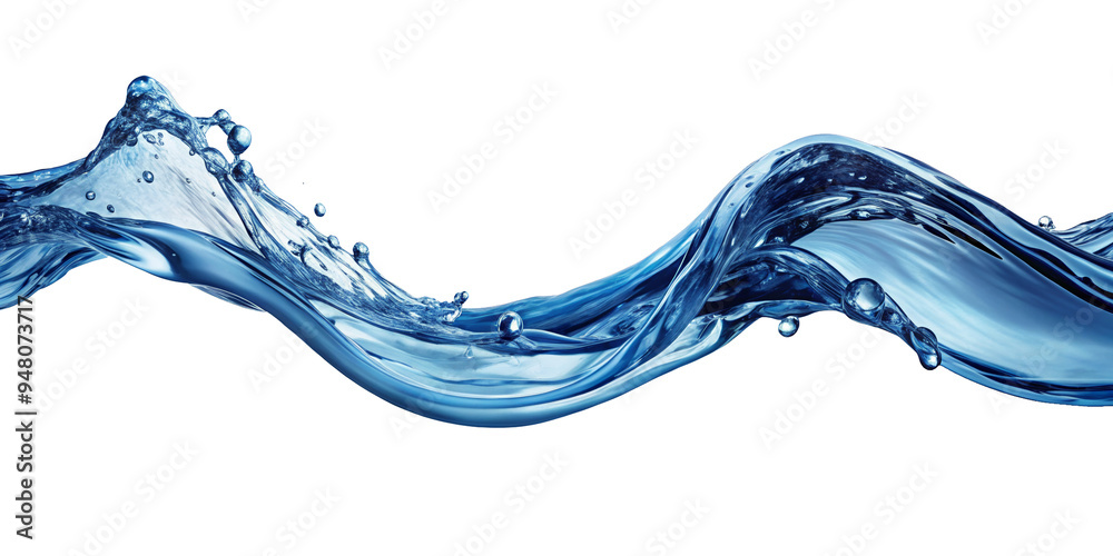 Water splash, isolated on transparent png background Water splash, isolated on transparent png background