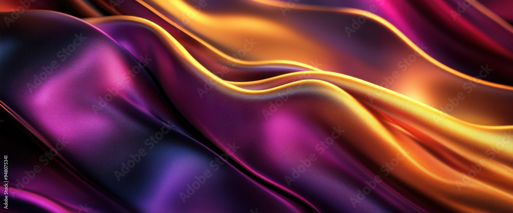 Abstract Silk Waves. Abstract Silk Waves.