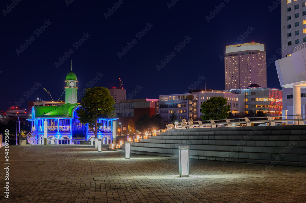 Fototapeta premium みなとみらい21の夜景