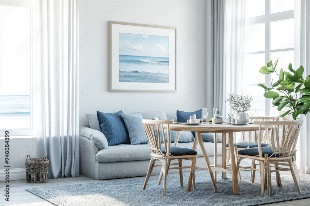 Coastal Living Room. Coastal Living Room.