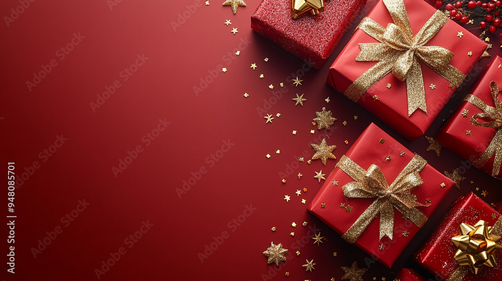 Christmas gifts background Christmas gifts background