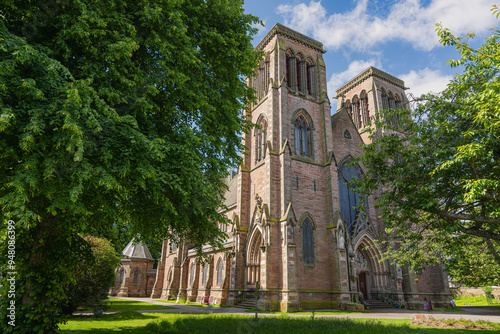 Inverness cathedral. Highlands of Scotland. Scotland, United Kingdom.  photo