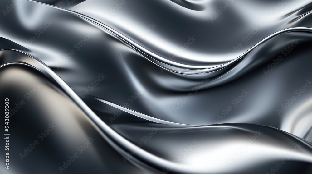 Abstract silver gradient background with a smooth metallic transition, ideal for tech and luxury branding - Abstract silver gradient background with a smooth metallic transition, ideal for tech and luxury branding -
