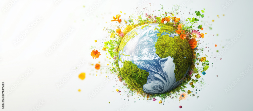 Earth In Bloom. Earth In Bloom.