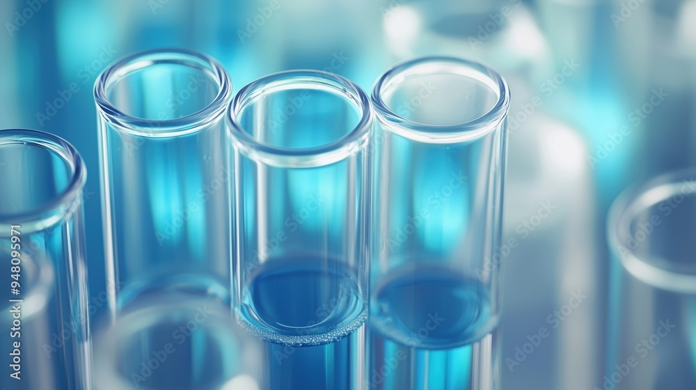 Minimalist Laboratory Test Tubes Minimalist Laboratory Test Tubes