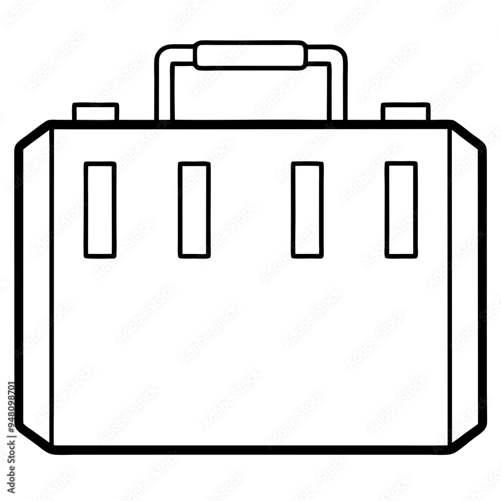 Ammo Case Front - Vector Art Ammo Case Front - Vector Art