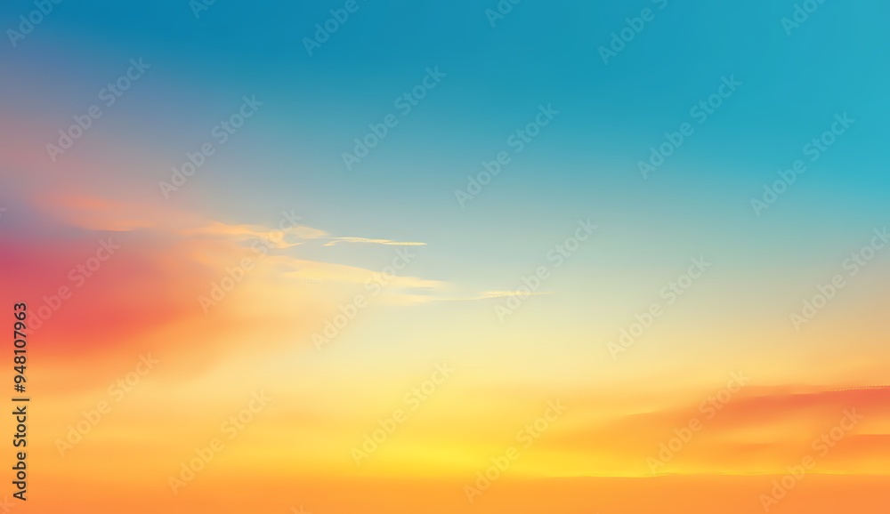 Vibrant Sky Hues: A Breathtaking Sunset with Clouds, Light, and Color Vibrant Sky Hues: A Breathtaking Sunset with Clouds, Light, and Color