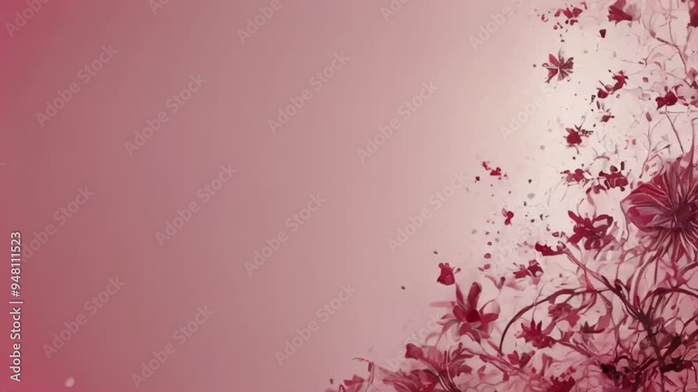 Fairy Fantasy pink floral background featuring tiny fairies and floral designs, suitable for events like Valentine's Day, enchanted weddings, or sweet 16 celebrations. Include Fairy Fantasy pink floral background featuring tiny fairies and floral designs, suitable for events like Valentine's Day, enchanted weddings, or sweet 16 celebrations. Include