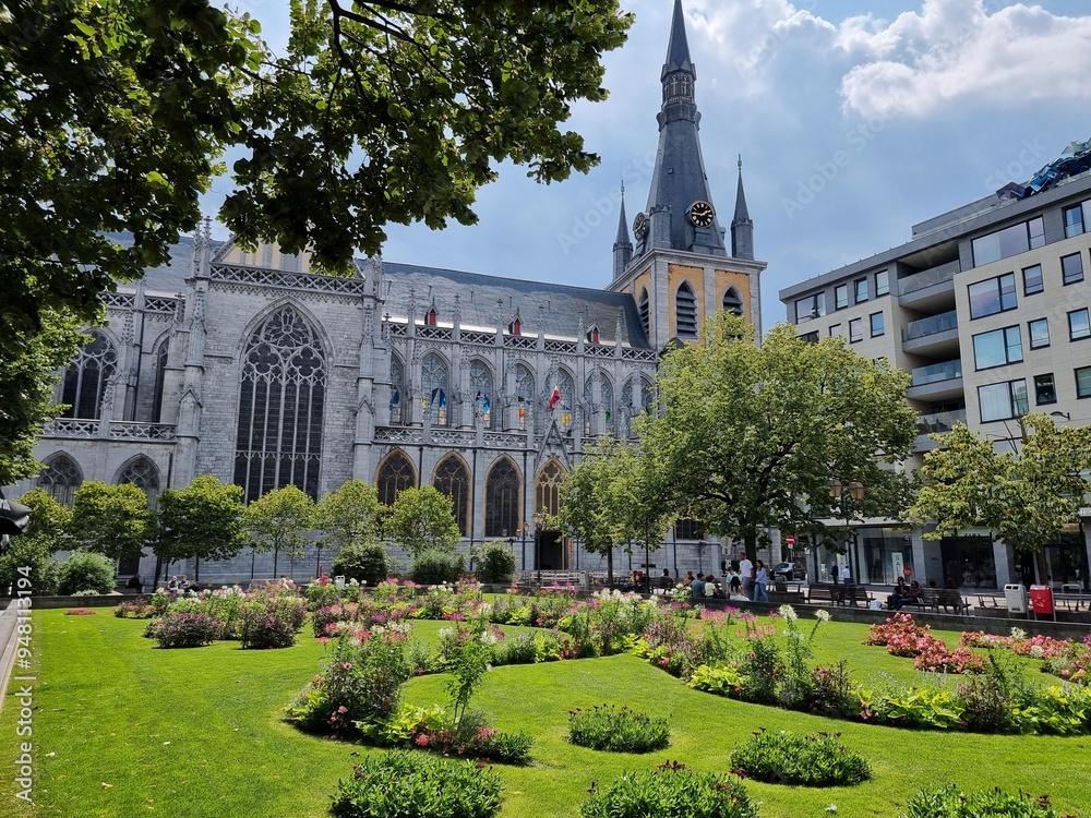 Fototapeta premium Church in Gent Belgium