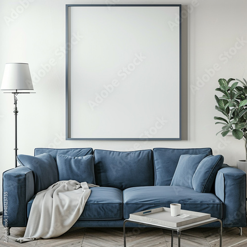 picture identity minimal couch living sofa canvas furniture minimalist up contemporary poster apartment floor photo room cosy image loft frame interior mock blank studio retro home scand photo