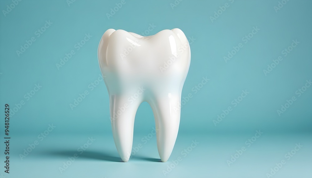 Tooth Illustration Isolated Dentist Background Digital 3D Graphic Design Tooth Illustration Isolated Dentist Background Digital 3D Graphic Design