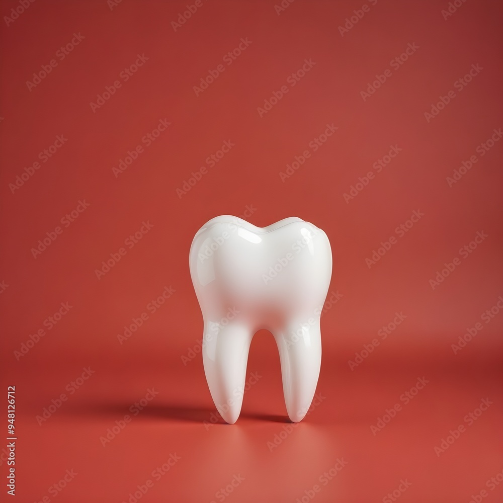 Tooth Illustration Isolated Dentist Background Digital 3D Graphic Design Tooth Illustration Isolated Dentist Background Digital 3D Graphic Design