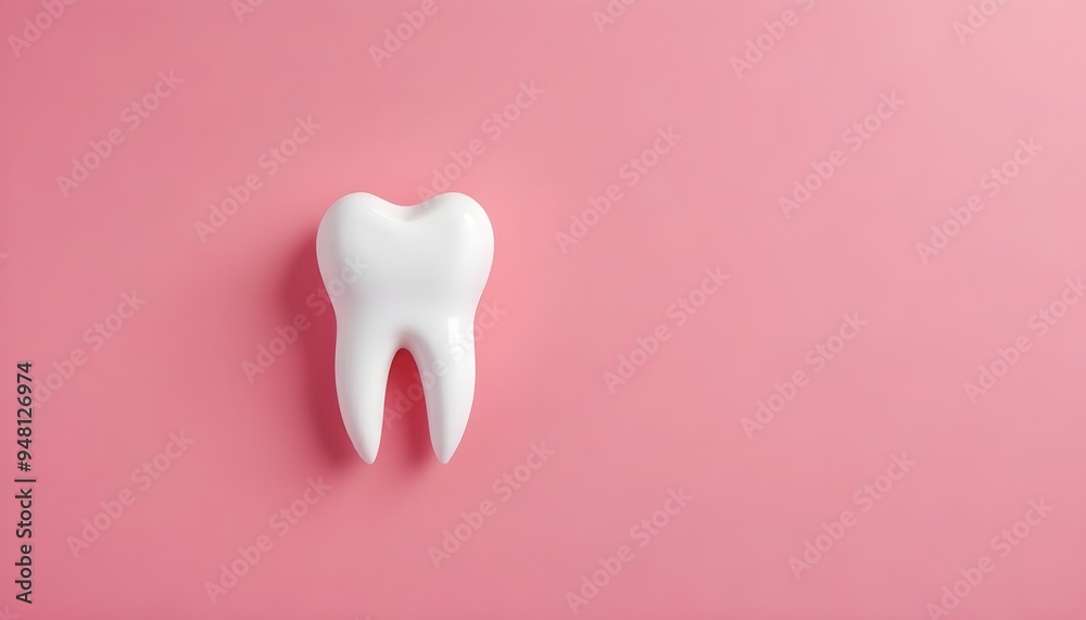 Tooth Illustration Isolated Dentist Background Digital 3D Graphic Design Tooth Illustration Isolated Dentist Background Digital 3D Graphic Design