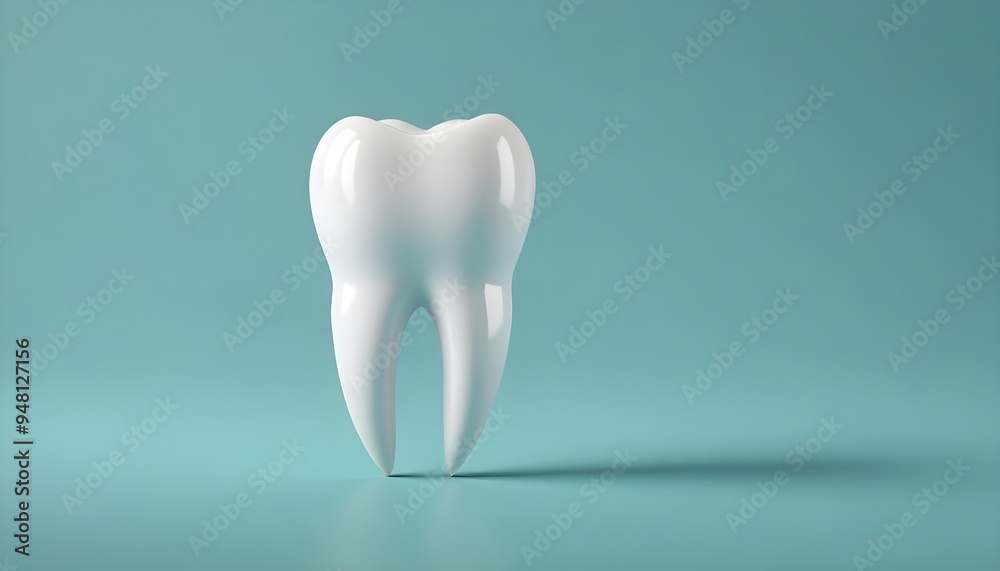 Tooth Illustration Isolated Dentist Background Digital 3D Graphic Design Tooth Illustration Isolated Dentist Background Digital 3D Graphic Design