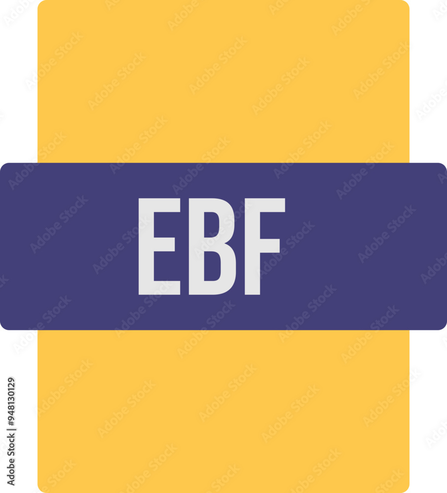 EBF ip file extension icon color fill outer flat EBF ip file extension icon color fill outer flat