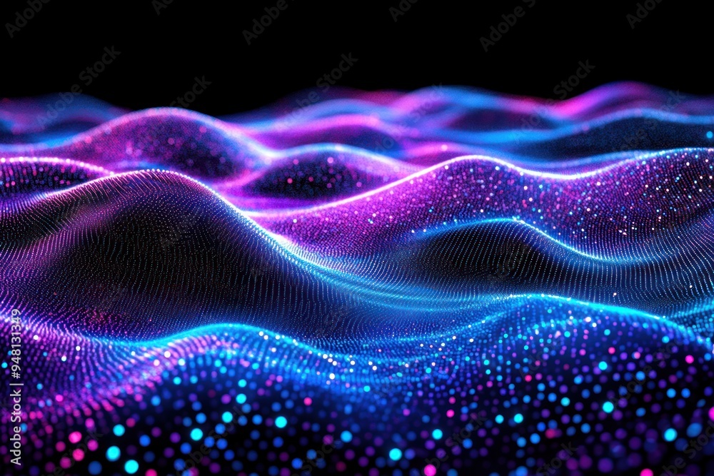 Abstract Neon Waves Abstract Neon Waves