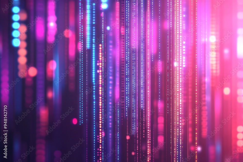 Obraz premium Abstract Colorful Lights