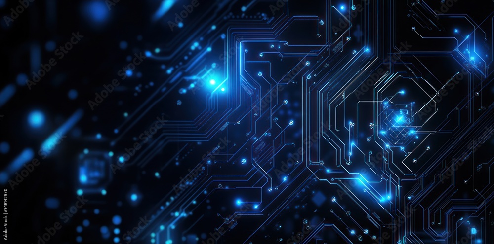 Fototapeta premium Abstract Circuitry Design