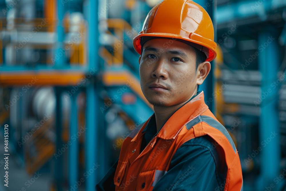 Industrial Worker Portrait Industrial Worker Portrait
