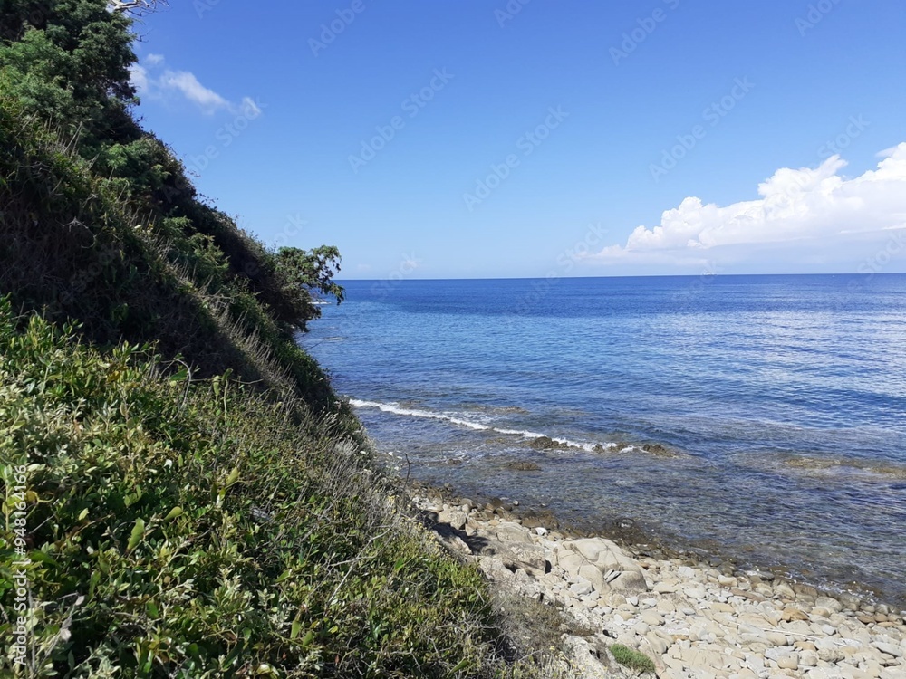 Fototapeta premium Scogliera sul mare 2