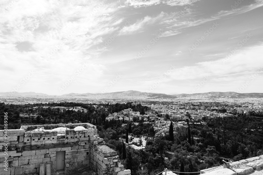 la città greca di Atene la città greca di Atene