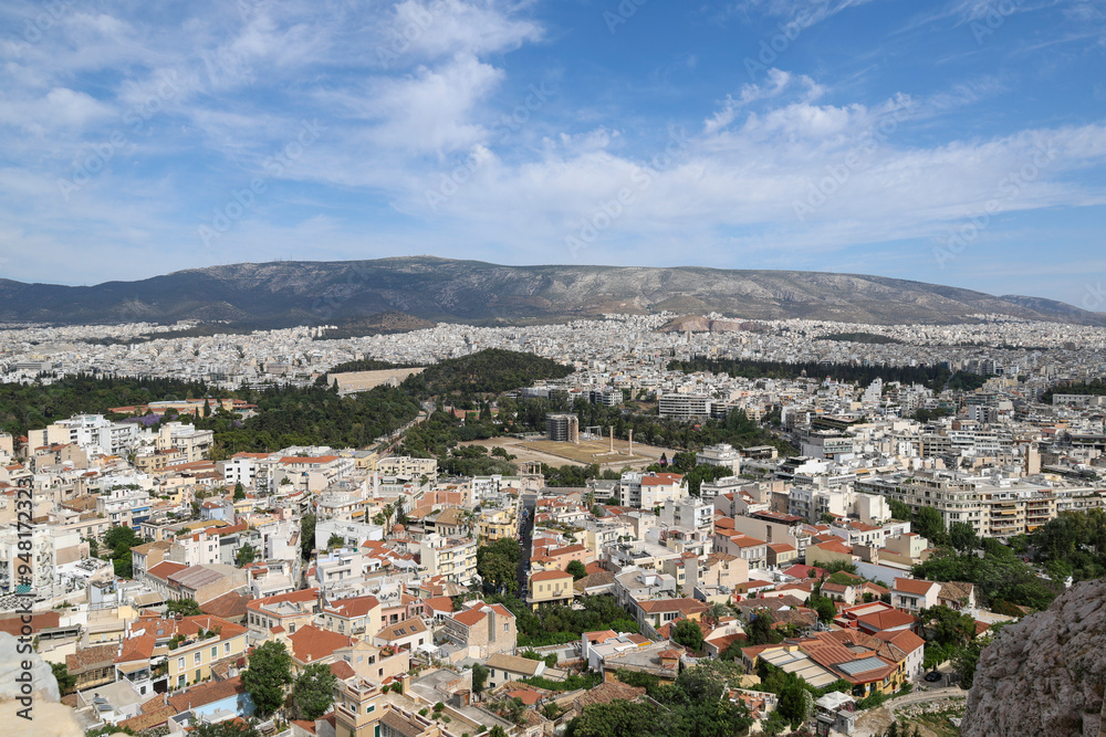 la città greca di Atene la città greca di Atene