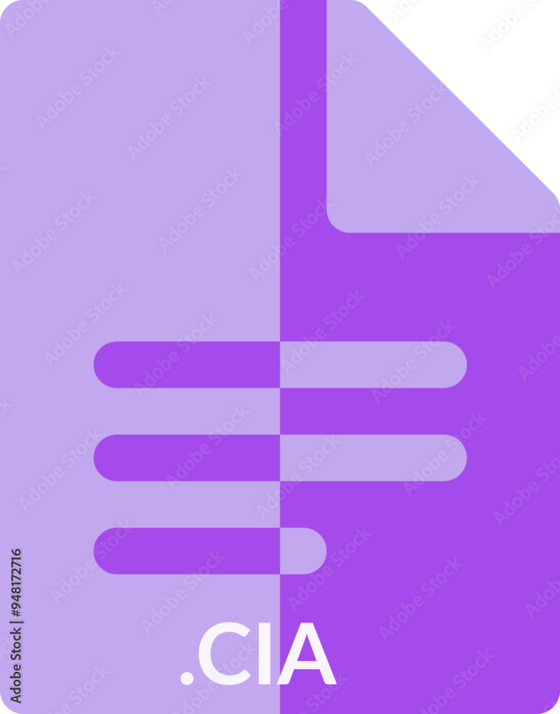CIA icon 2 color combination mixture CIA icon 2 color combination mixture