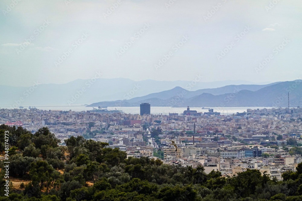 Fototapeta premium la città greca di Atene