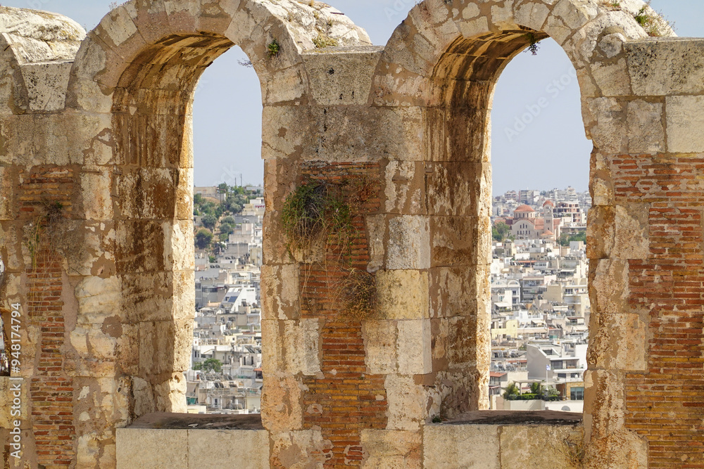 Obraz premium la città greca di Atene