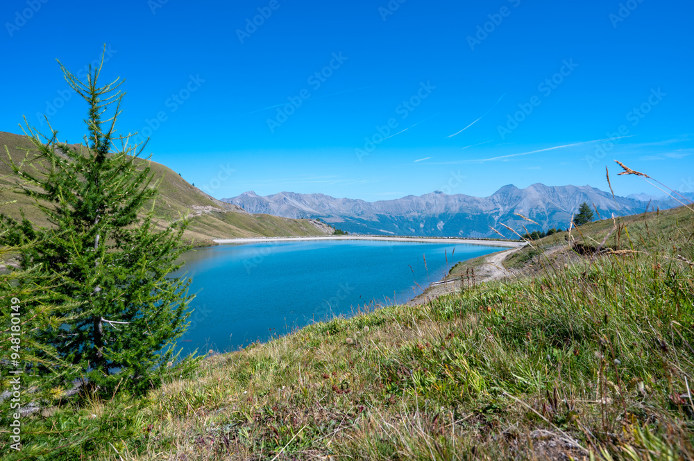 Obraz premium Lac de Praloup - UVERNET FOUR