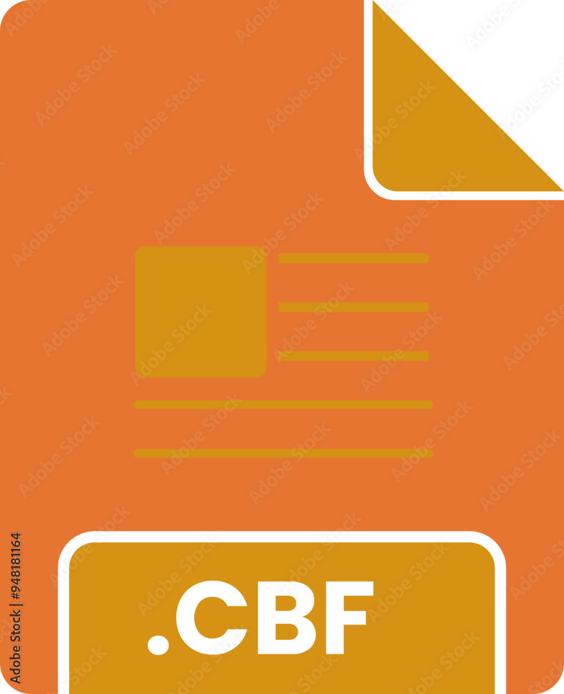 CBF File minimall icon CBF File minimall icon