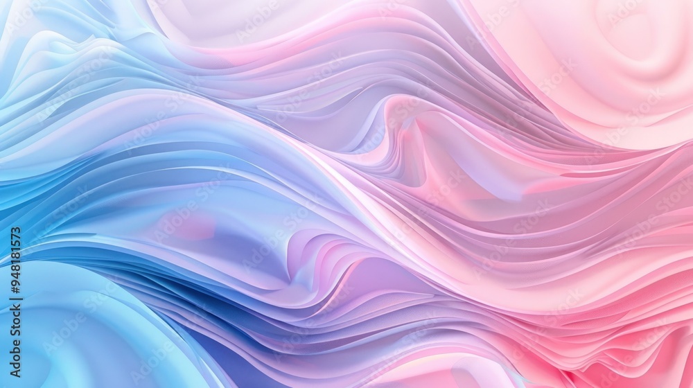 Abstract Swirls of Pastel Colors Abstract Swirls of Pastel Colors