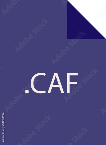 CAF File icon fill crisp corners v1