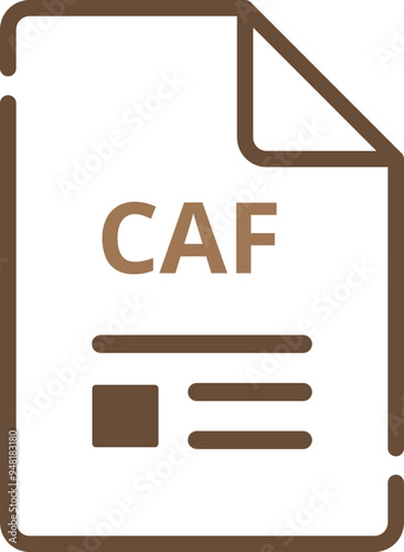 CAF ip file transparent icon