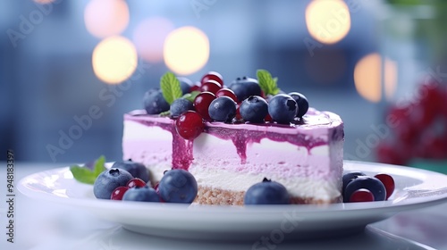 Juicy Berry Pavlova: a Refreshing and Nutritious Sweet Food for Healthy Eating