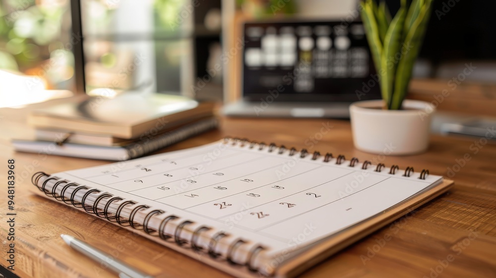 Experience a detailed calendar month featuring bold day numbers and a well-structured grid. Experience a detailed calendar month featuring bold day numbers and a well-structured grid.