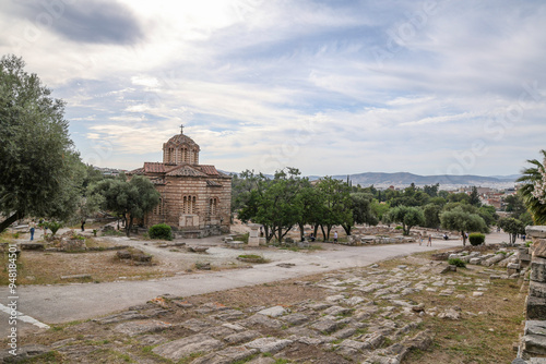 la città di Atene photo