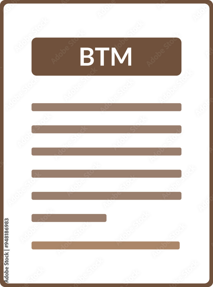 BTM Contract document icon BTM Contract document icon