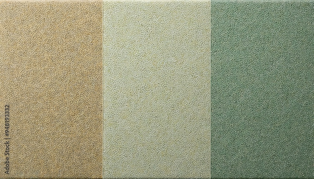 Fototapeta premium Seagrass texture with visible fibers and natural shades of green and brown, creating an organic and earthy appearance, perfect for adding a natural touch to interior design. 