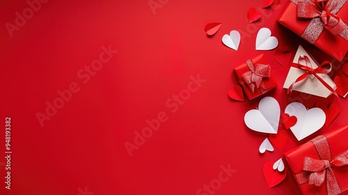 Stunning Pink Beautiful Heart Shape Background: A Romantic and Charming Visual Delight. Showcasing the Sweetness and Allure of Love's Symbol.