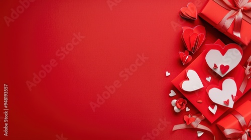 Stunning Pink Beautiful Heart Shape Background: A Romantic and Charming Visual Delight. Showcasing the Sweetness and Allure of Love's Symbol.