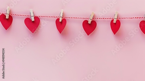 Stunning Pink Beautiful Heart Shape Background: A Romantic and Charming Visual Delight. Showcasing the Sweetness and Allure of Love's Symbol.