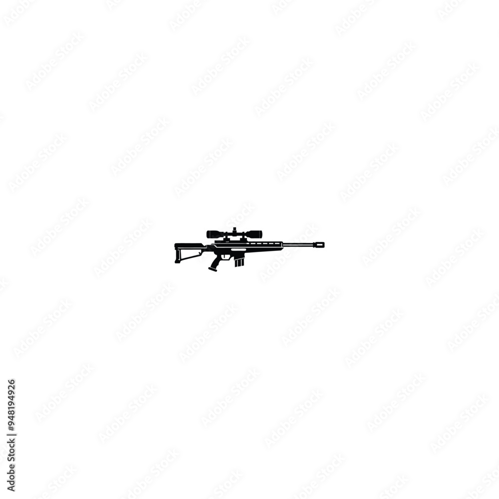 Gun and automatic weapon vector icons. Military combat firearms pictograms. Gun and automatic weapon, rifle and firearm, vector illustration Gun and automatic weapon vector icons. Military combat firearms pictograms. Gun and automatic weapon, rifle and firearm, vector illustration