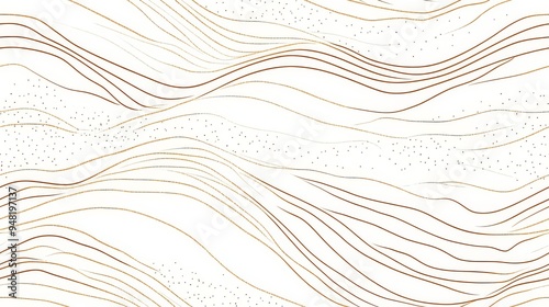 This elegant piece showcases an abstract design with refined lines and delicate dots, ideal for minimalist art lovers wanting stylish, sophisticated backgrounds for diverse applications