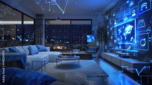 integration of phone chargers with home automation systems.