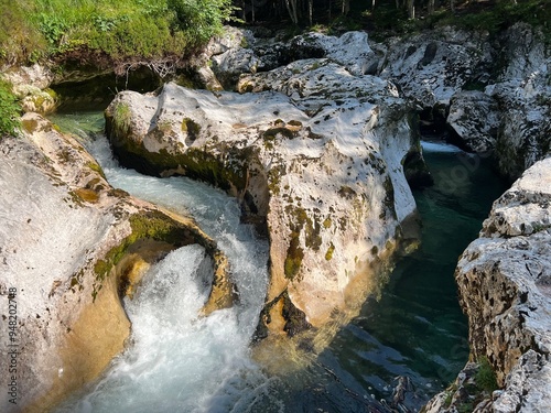 The Mostnica Gorge, Triglav National Park - Bohinj, Slovenia - Korita Mostnice, Triglavski narodni park - Bohinj, Slovenija (die Mostnica-Schlucht - Nationalpark Triglav) / The canyon Mostnica photo