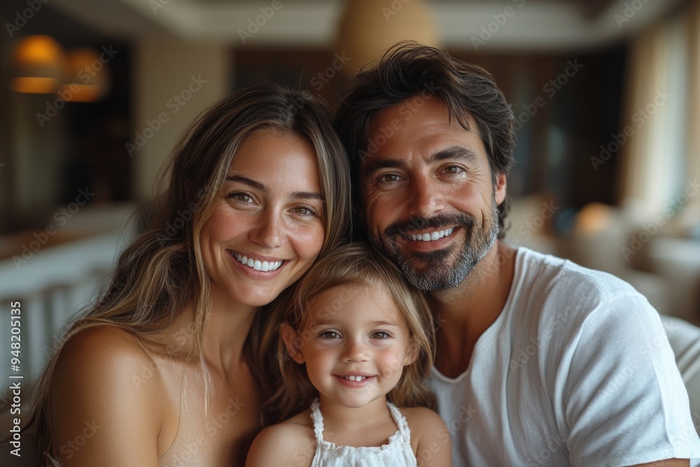 Happy Family Enjoys Playtime on Warm Underfloor Heating in Their Modern Kitchen and New Home Happy Family Enjoys Playtime on Warm Underfloor Heating in Their Modern Kitchen and New Home
