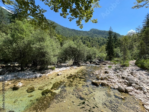 The Mostnica Gorge, Triglav National Park - Bohinj, Slovenia - Korita Mostnice, Triglavski narodni park - Bohinj, Slovenija (die Mostnica-Schlucht - Nationalpark Triglav) / The canyon Mostnica photo